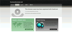 Desktop Screenshot of foomandoonian.net